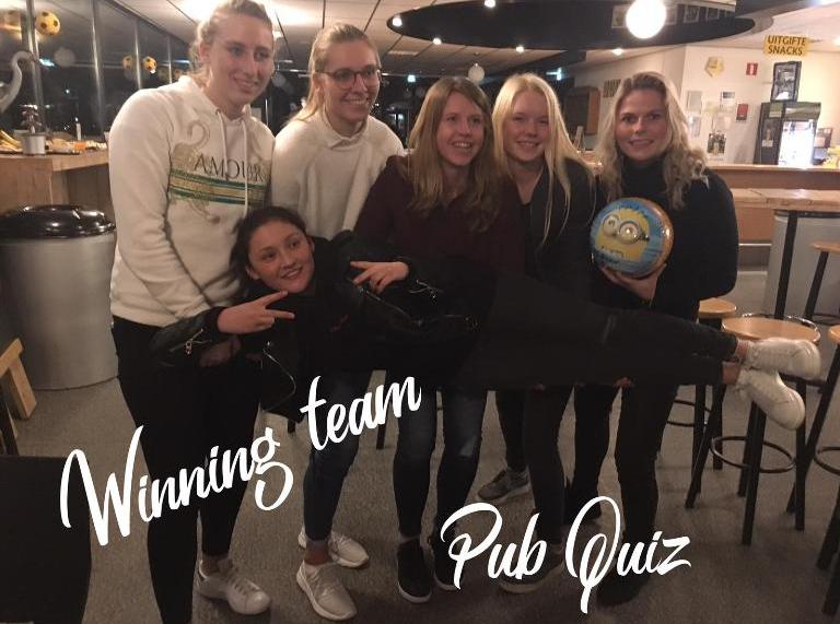 winning team pub quiz