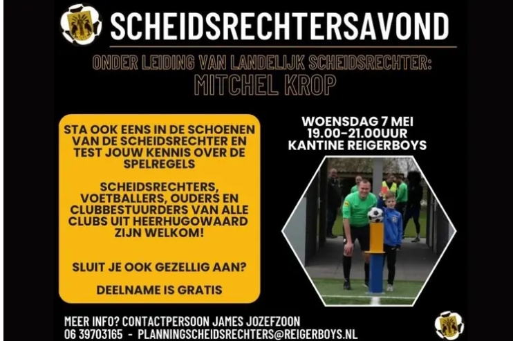 scheidsrechtersavond 070525