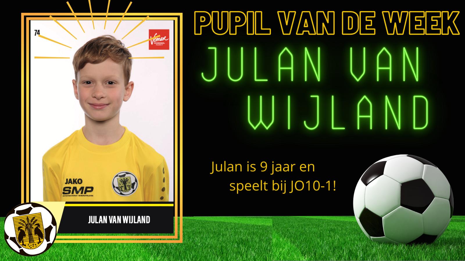 Julan van Wijland pvdw