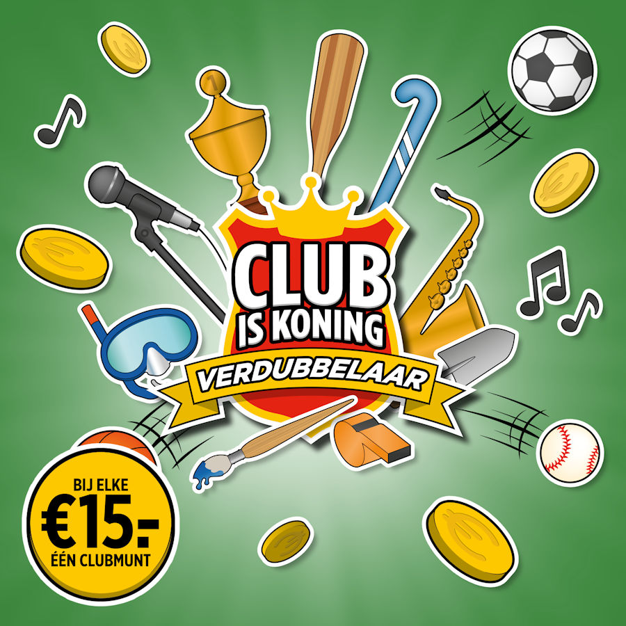 Club is koning verdubbelaar