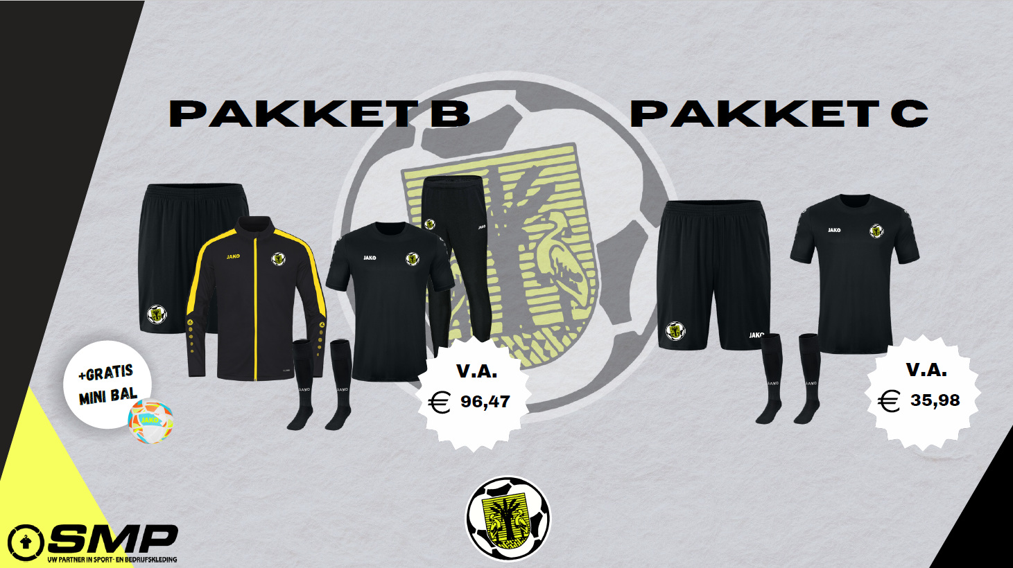 Pakke BC start seizoen aanbieding