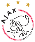 Ajax logo 3 sterren geen achtergrond