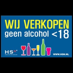 Geen alcohol aan minderjarigen