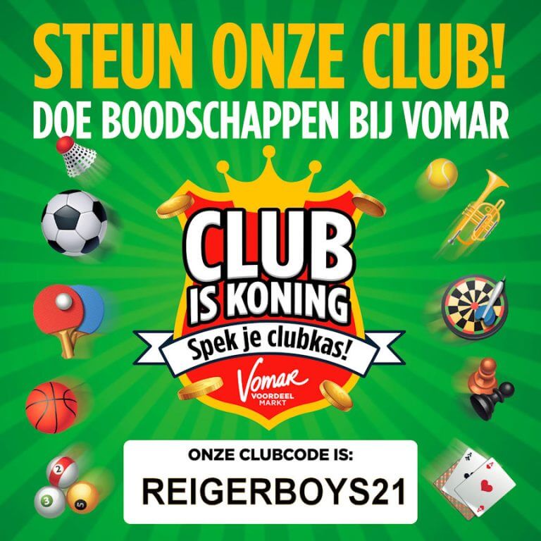 Vomar_Club_is_Koning_met_clubcode