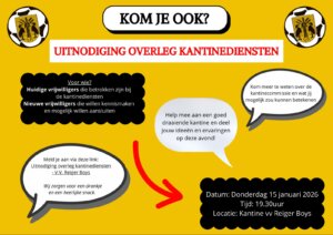 Informatieavond kantine 150126