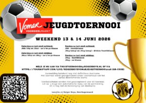Aanmelden Vomar jeugdtoernooi 13 en 14 juni 26