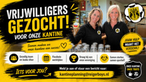 kantine vrijwilligers gezicht