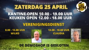 zaterdag 250426
