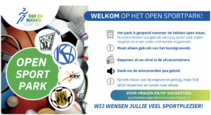 Welkom open sportpark 2026