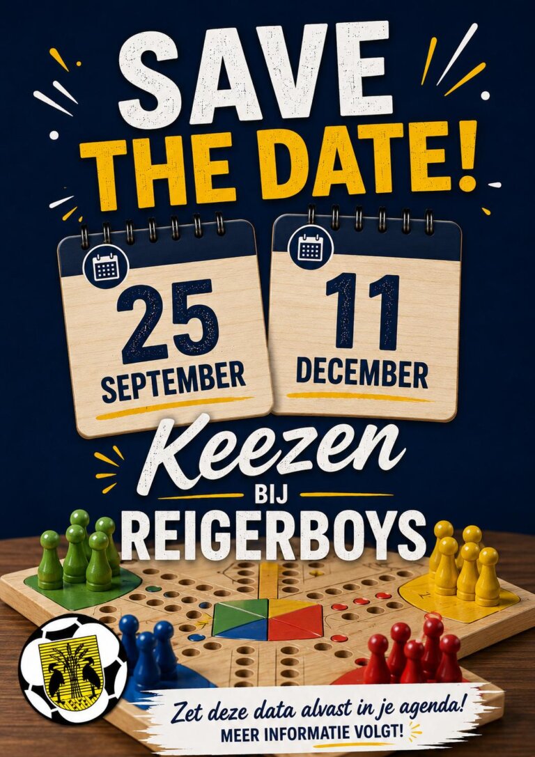 Save the date keezen 2026