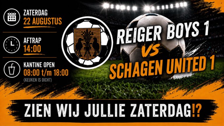 Heren 1 Schagen United 220826