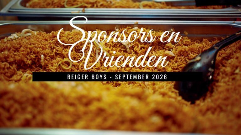 Sponsor en vriendenavond 300926